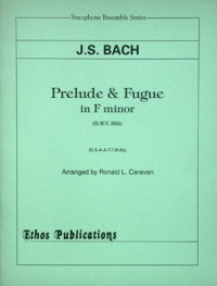 J.S. Bach: <br>Prelude & Fugue in Fm (arr. R. Caravan) (SSAATTBBs)