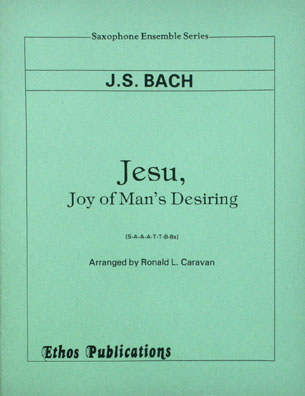 J.S. Bach: <br>Jesu, Joy of Man's Desiring (arr. R. Caravan) (SAATTBBs [or BII])