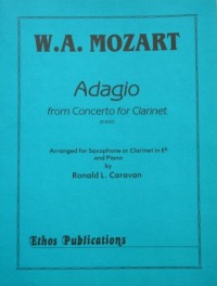 W.A. Mozart: <br>Adagio from Clarinet Concerto, K. 622 (arr. R. Caravan)