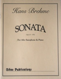 Hans Brehme: <br>Sonata for Alto Saxophone & Piano 